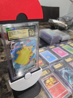 CGC 10 Pristine Surfing Pikachu VMAX Japanese Holo