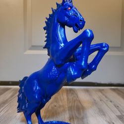 Blucifer Figurine 3D Printed & Hand Painted