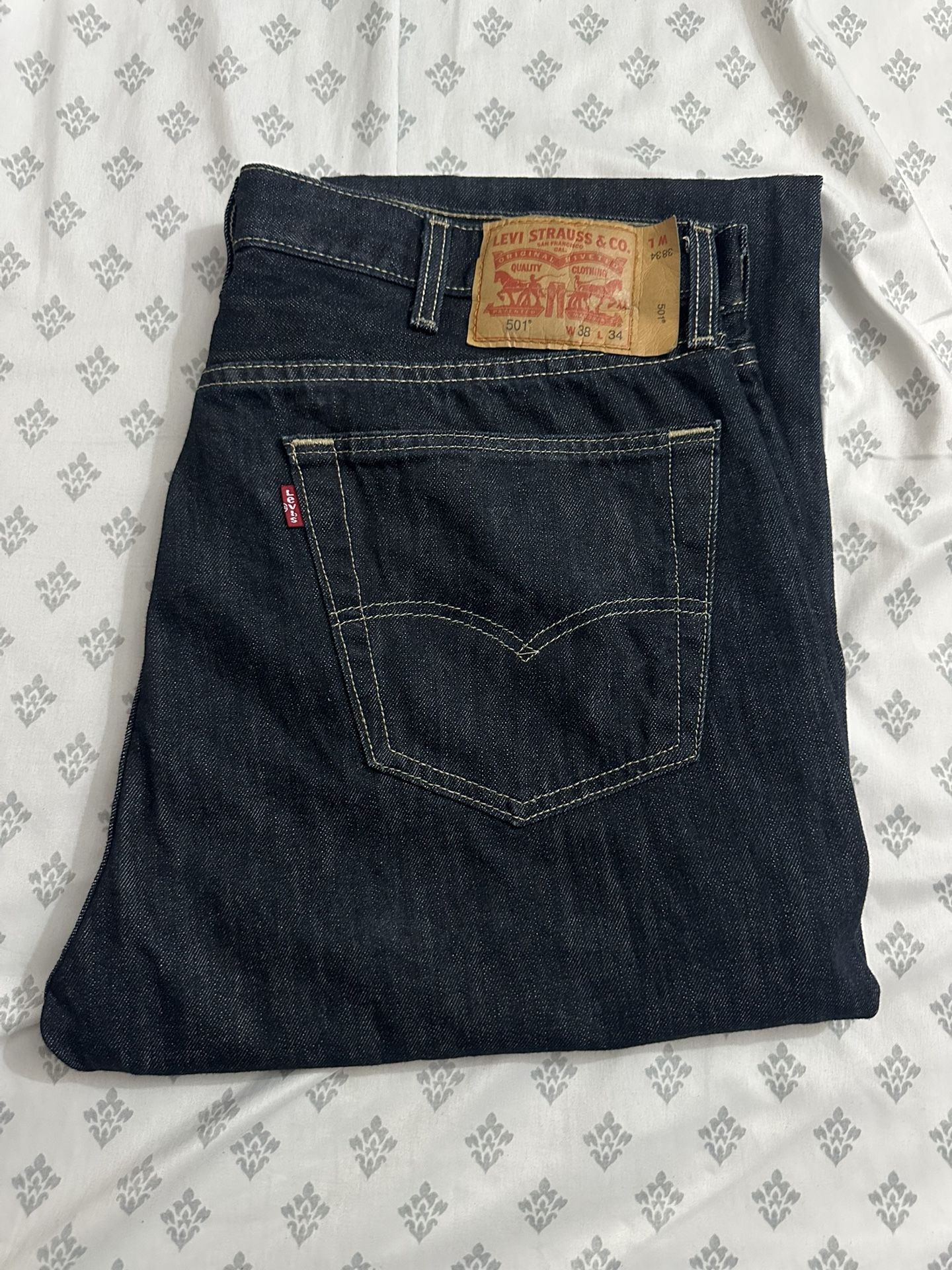 Levi’s 501’s Navy/blue