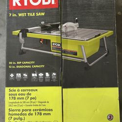 Ryobi Wet Time saw