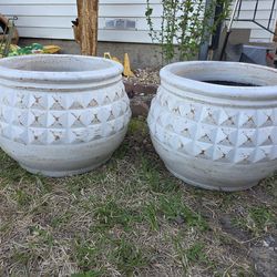 Diamond set for outdoor plants