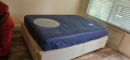 Full bed with storage