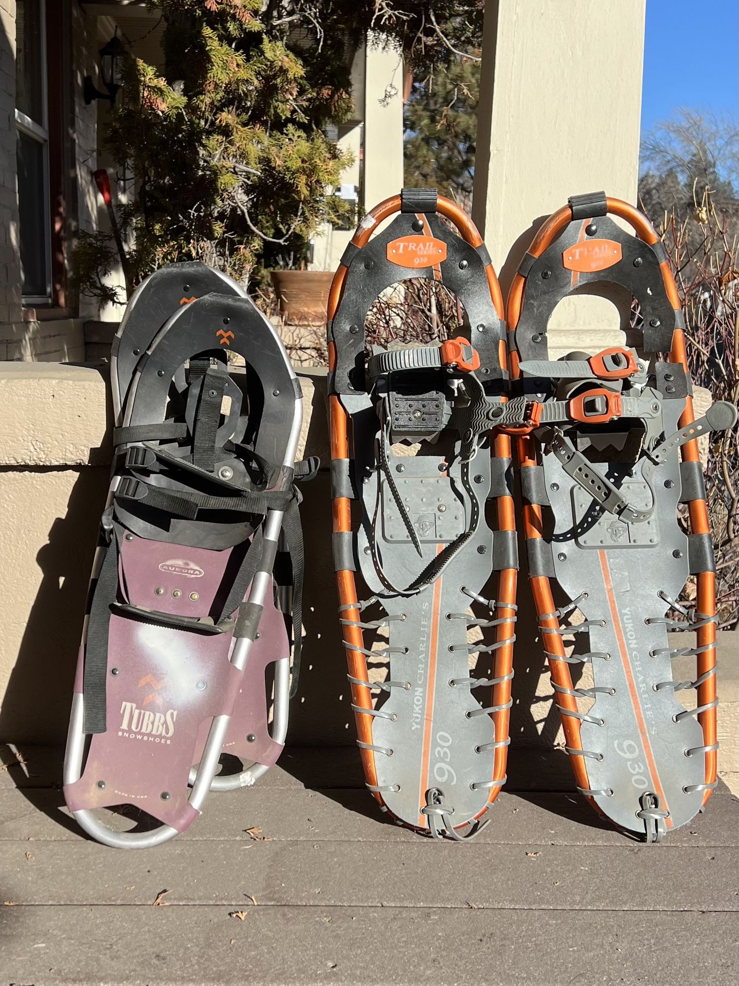 His & Hers Snowshoes