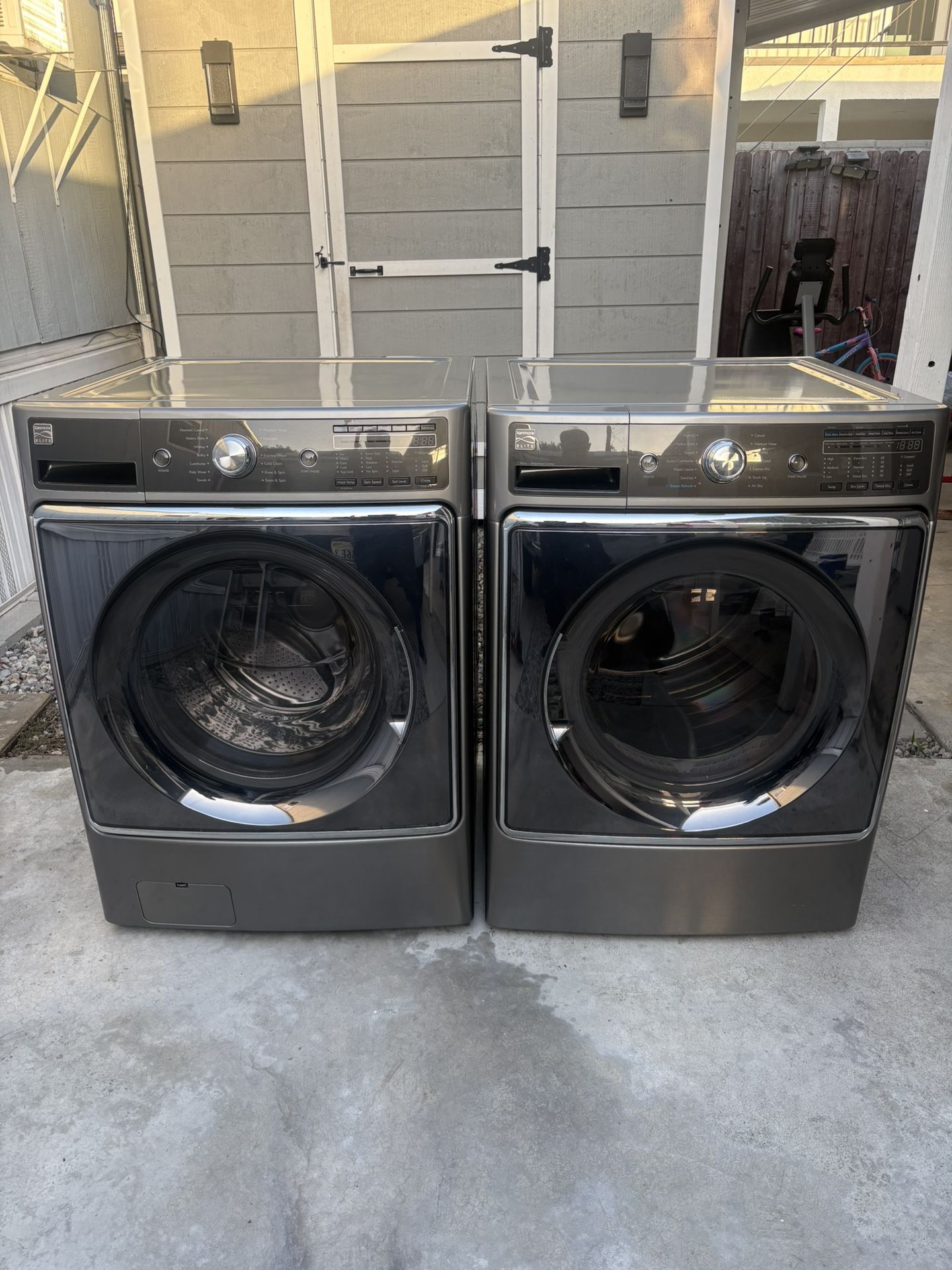 Washer And Dryer Set Kenmore Elite