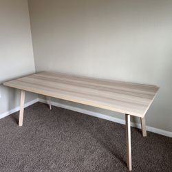 Light Wood Dining Table