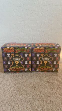 Spooky Highland Cow Mystery Boxes Squishy Squeeezy Needoh Dumplings RMS