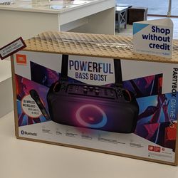 JBL Partybox On The Go Bluetooth Speaker New - Pay $1 Today To Take It Home And Pay The Rest Later! 
