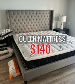 New queen mattress only $140