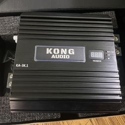 Brand New Kong Audio 3000w Rms Full Range High Power Mono Amplifier  $230 Each 