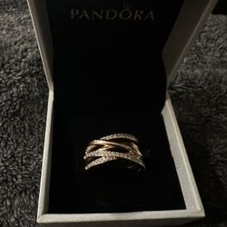 14k Rose Gold Plated Ring 