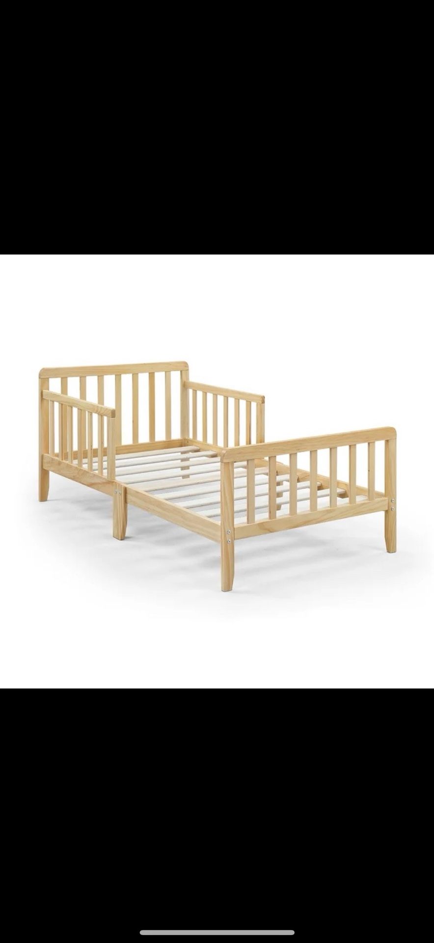 Kids Toddler Bed Frame With Mattress.