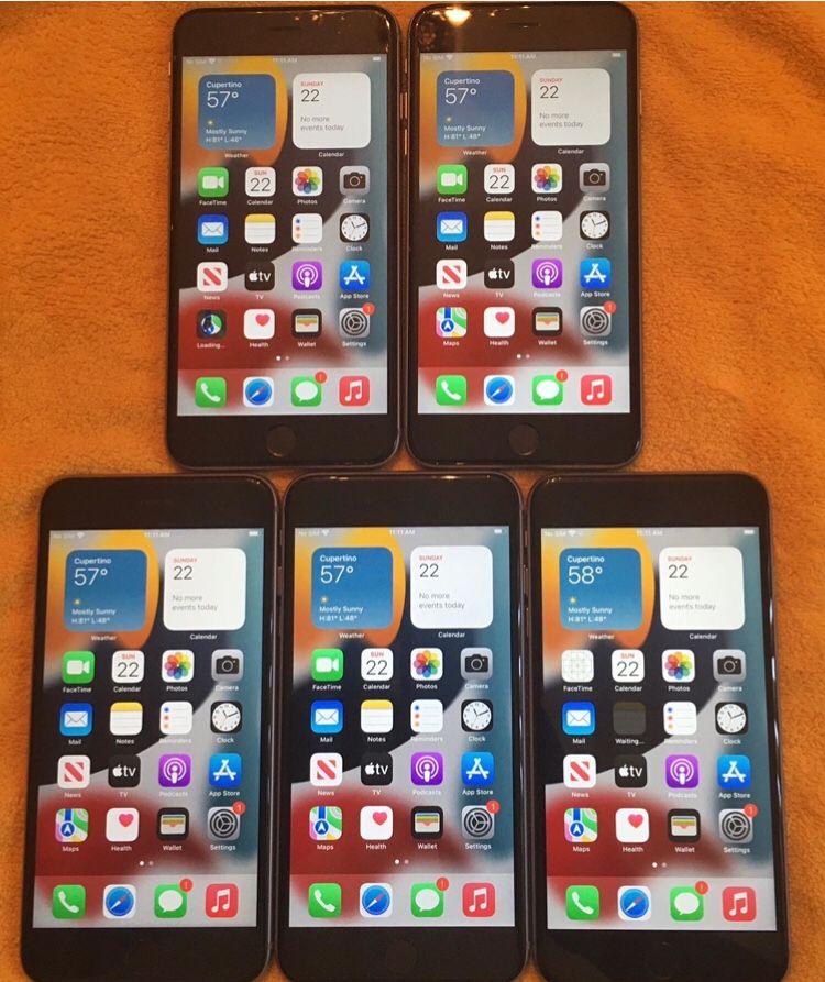 iPhone 6s Plus 64gb Unlocked $120 Each 