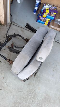 Sienna rear seats, free of charge.