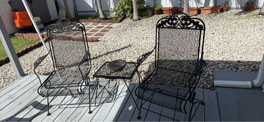 Juego patio iron 1980