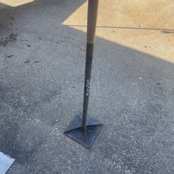 10 in. x 10 in. Steel Tamper