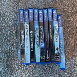 Playstation game lot