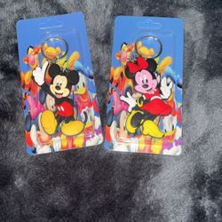 Cute Mickey And Minnie Keychains