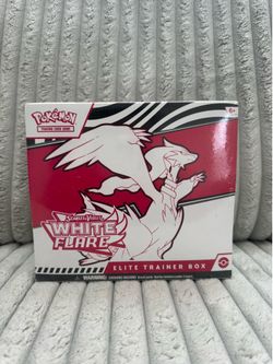 🌟🔥 POKÉMON SCARLET & VIOLET WHITE FLARE ELITE TRAINER BOX 🔥🌟