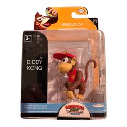 World of Nintendo - Donkey Kong Tropical Freeze - Diddy Kong Figure