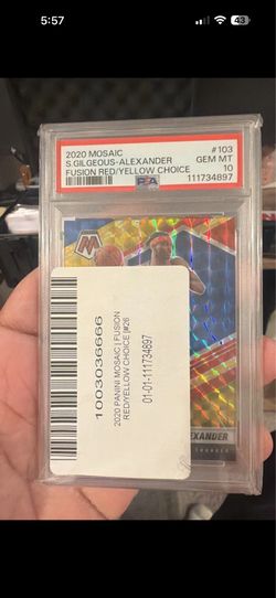 2020 PANINI MOSAIC | FUSION RED/YELLOW CHOICE [#26/88