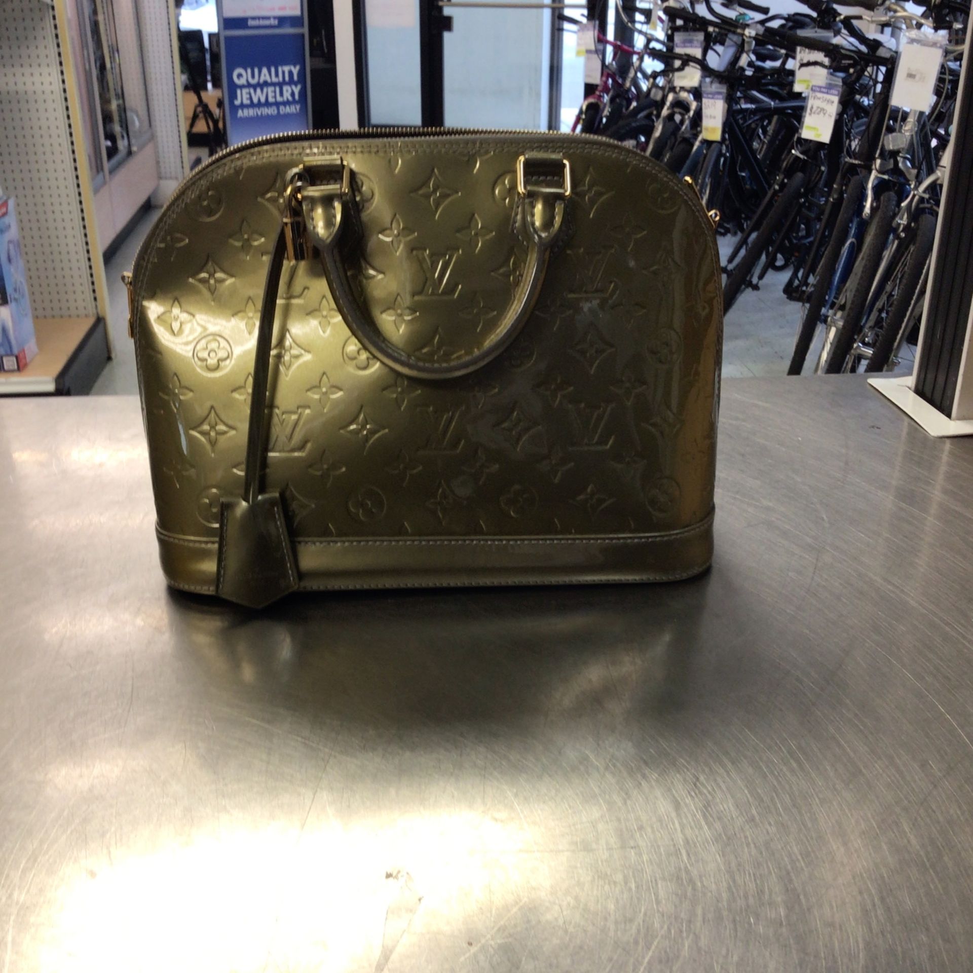 Green Louis Vuitton Green Purse