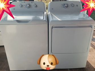 GE Washer & Electric Dryer Set. FREE DELIVERY TO GROUND LEVEL ONLY