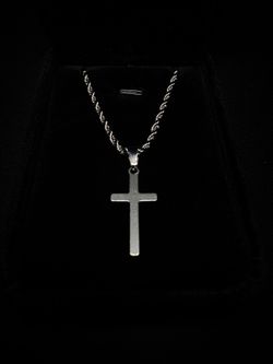 Silver Cross Necklace
