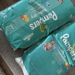 Pampers Size 1 Two Packs 44ct Each 