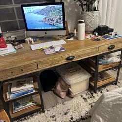 Desk  60” Long X 28 Wide X 30 High