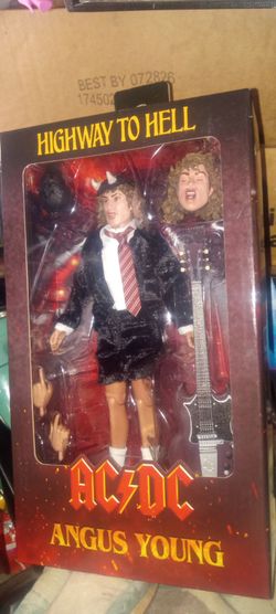 HIGHWAY TO HELL AC/DC. "ANGUS YOUNG" ACTION FIGURE