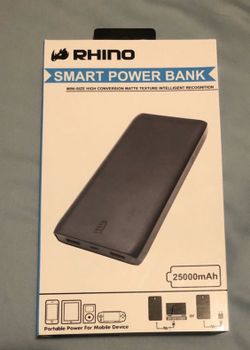 Rhino smart power bank 25000mAh
