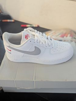 Nike Air Force 1 Low White Grey Red