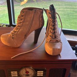 High Heel Booties Size 6