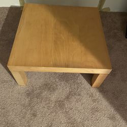 Square table