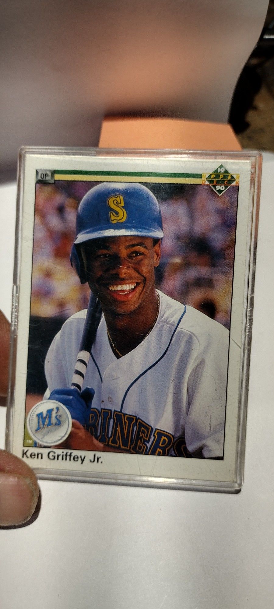 Ken Griffey Jr. Rookie Card misprint, spelling error