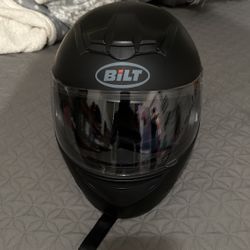 Bilt Helmet and Alpinestar Gloves