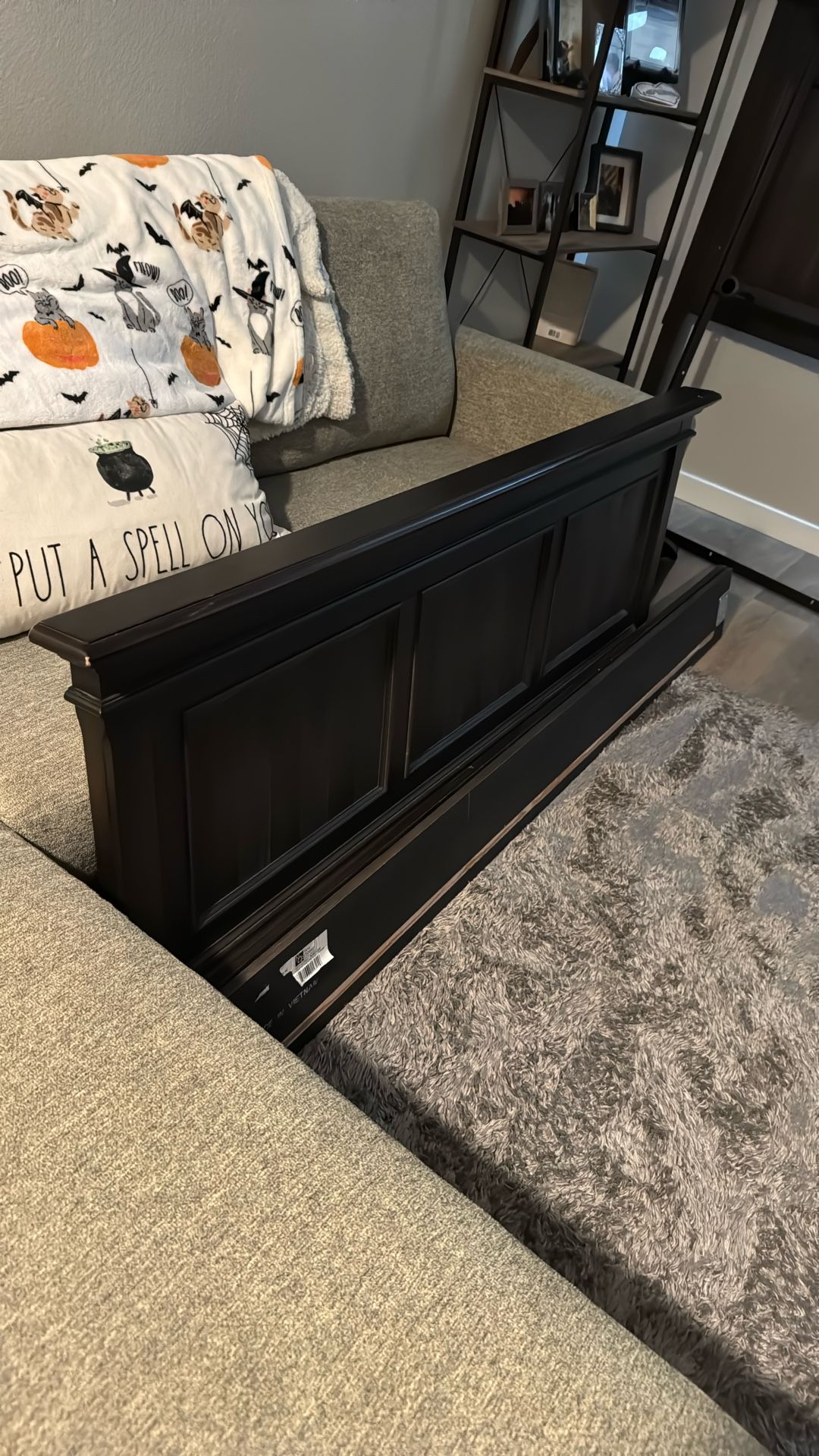 Espresso Wooden Bed Frame