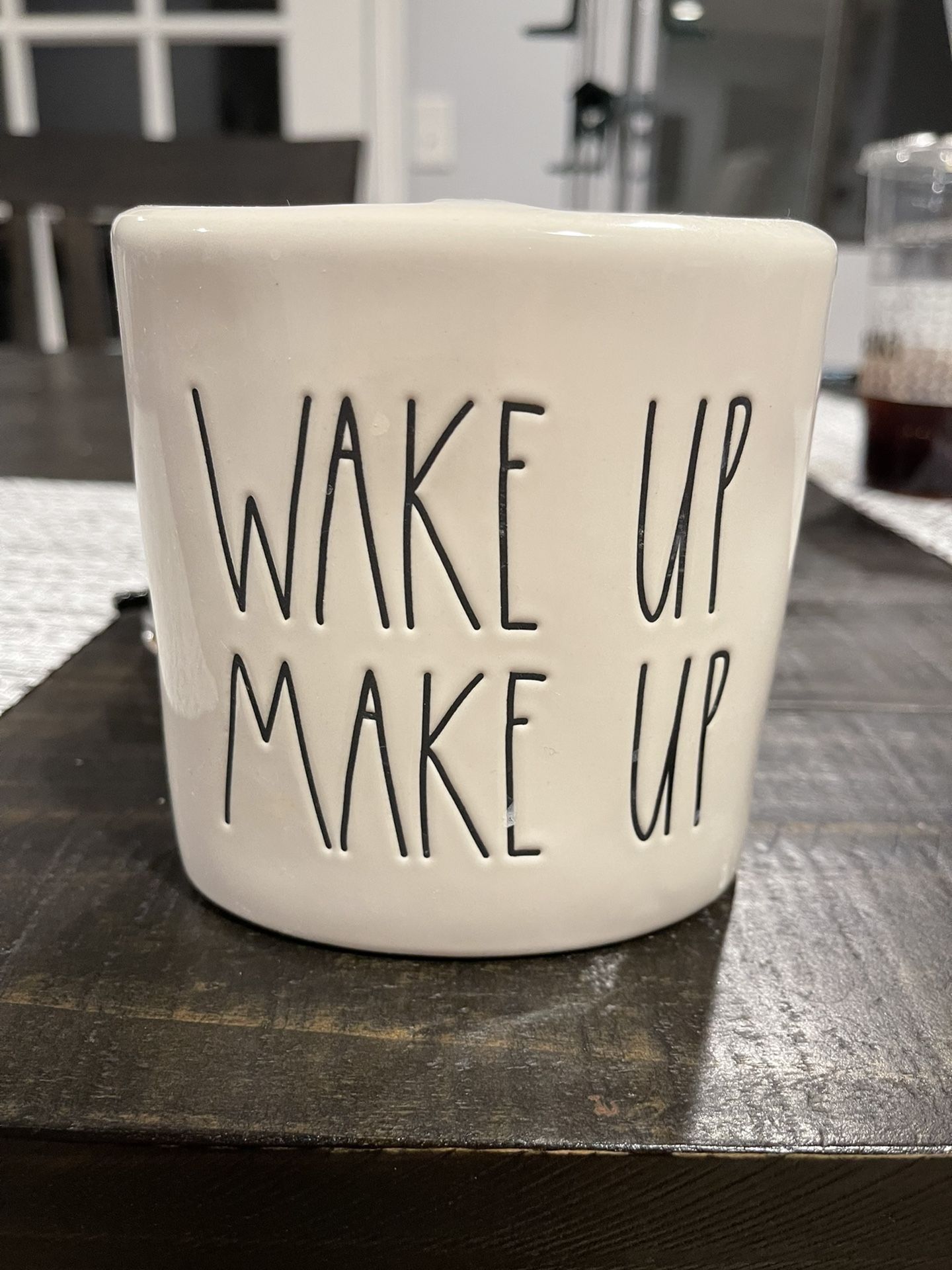 Rae Dunn Wake Up Make Up