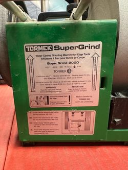 Tormek SuperGrind 2000 Wet Sharpening System – Lots of Jigs & Accessories