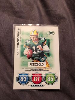 Topps Attax 2010 Aaron Rodgers
