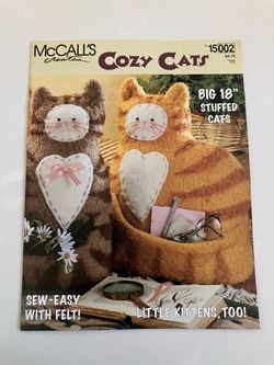 McCall’s Cozy Cats Patterns