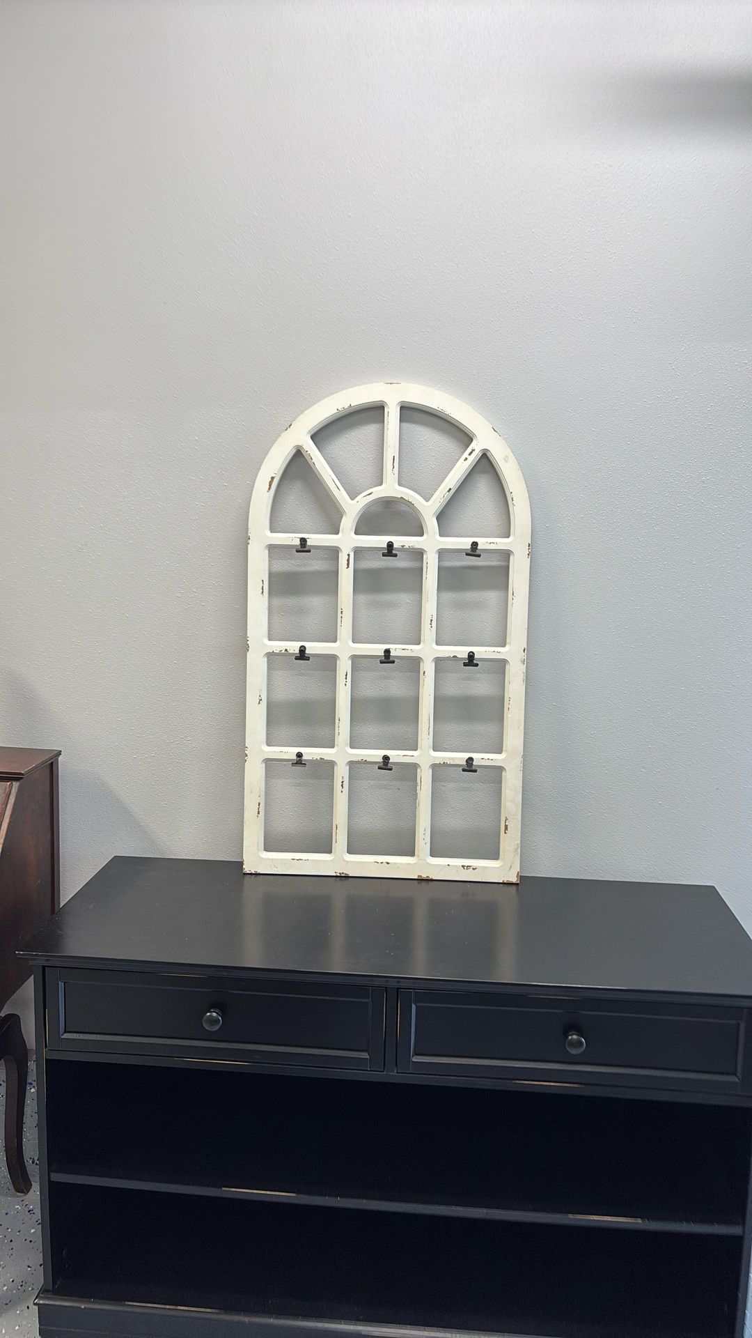 Wood Window Photo Holder