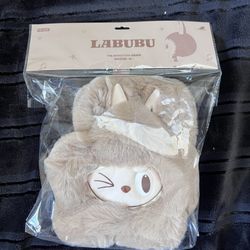 🤎 POP MART Labubu Plush Face Bag – THE MONSTERS Series 🤎