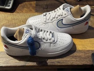 Nike Air Force 1 Delta Air Lines 100 Years Custom Men’s 9.5