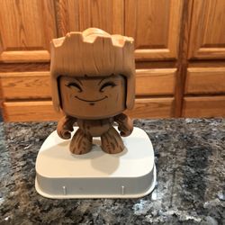 Disney Marvel Guardians of the Galaxy Groot Rubber / Plastic Figure.  Size 5 inches tall.  Stands up.  Preowned has been on display in a cabinet with 