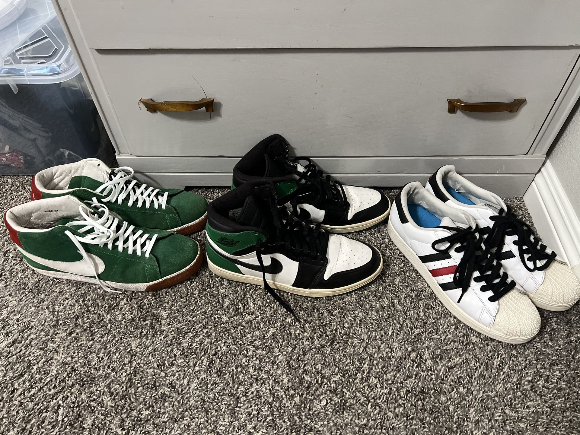Men’s Size 12 Shoe Bundle (JORDANS SOLD)