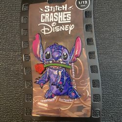 Stitch Crashes Disney Pin