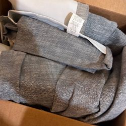 Pottery Barn Black Out Curtains Two.   50 X 84