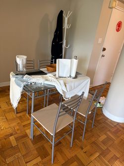 Dining table with 4 chairs