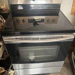 Samsung Stainless Steel Glasstop Electric Stove 